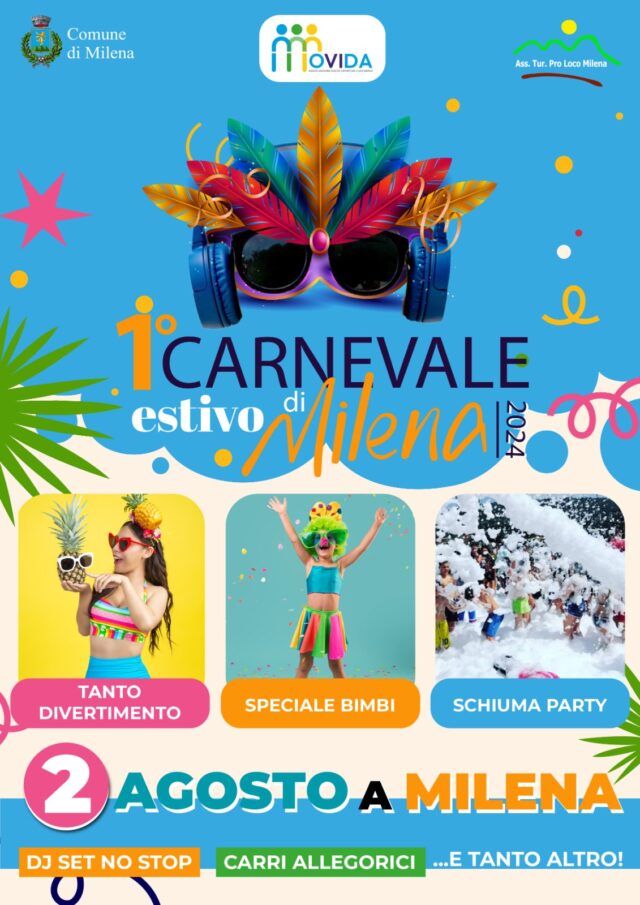 Scopri di più sull'articolo 1° Carnevale estivo di Milena