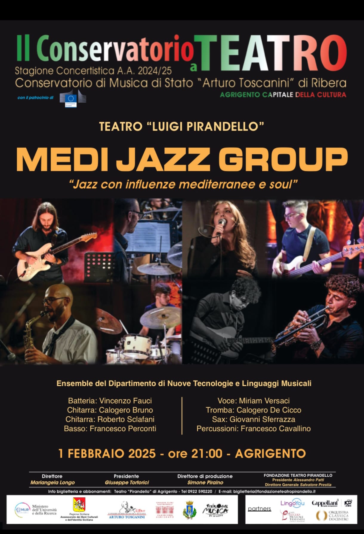 Al momento stai visualizzando Medi Jazz Group al Pirandello